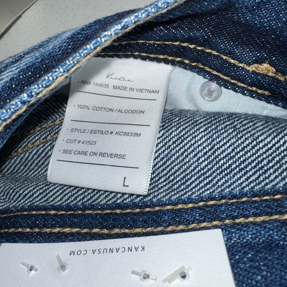 Kancan Distressed Denim Shorts - Picture 5 of 5